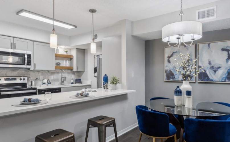 Renovated Kitchens At The Victor Verdae Apartments